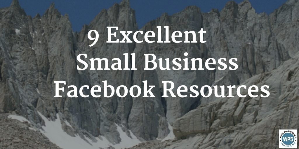 Small Business Facebook Resources