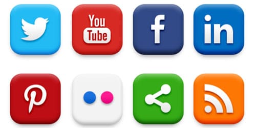 Blog promotion social sharing facebook twitter social media
