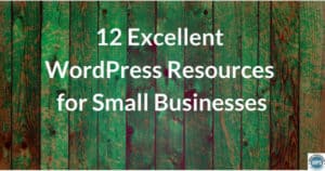 12 Excellent WordPress Resources Small Businesses