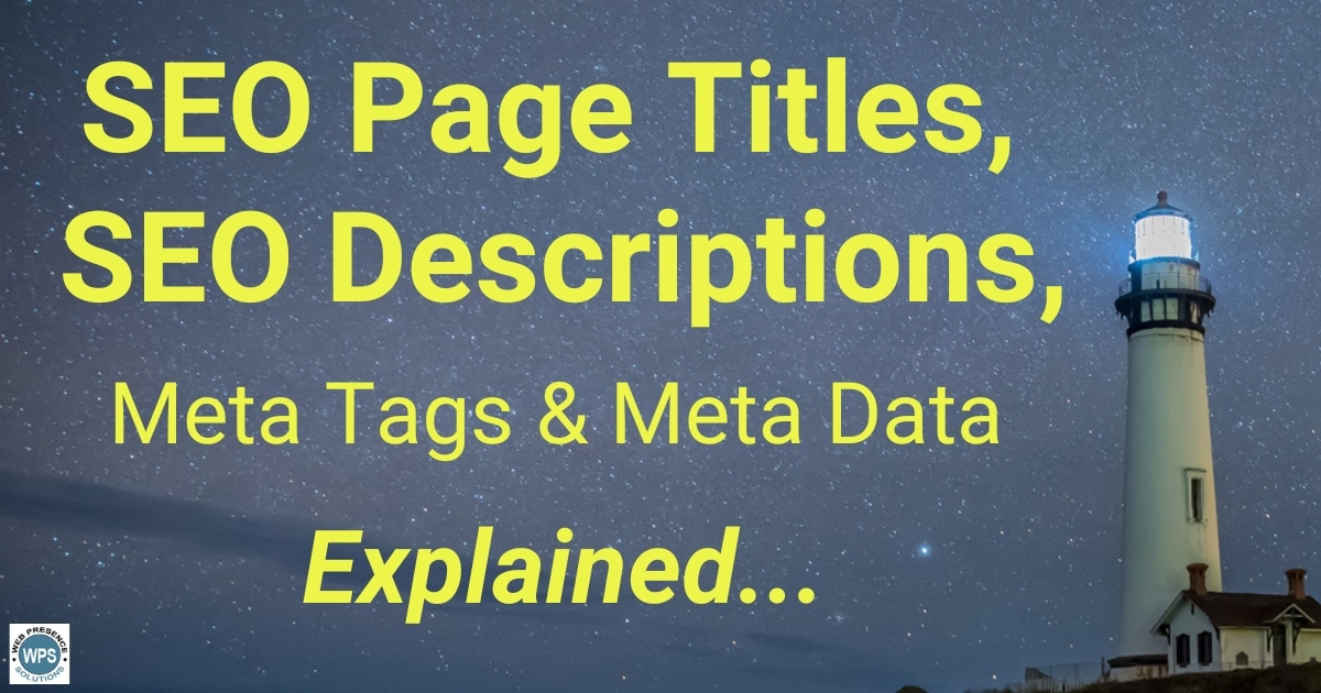 seo page titles meta decriptions title tags